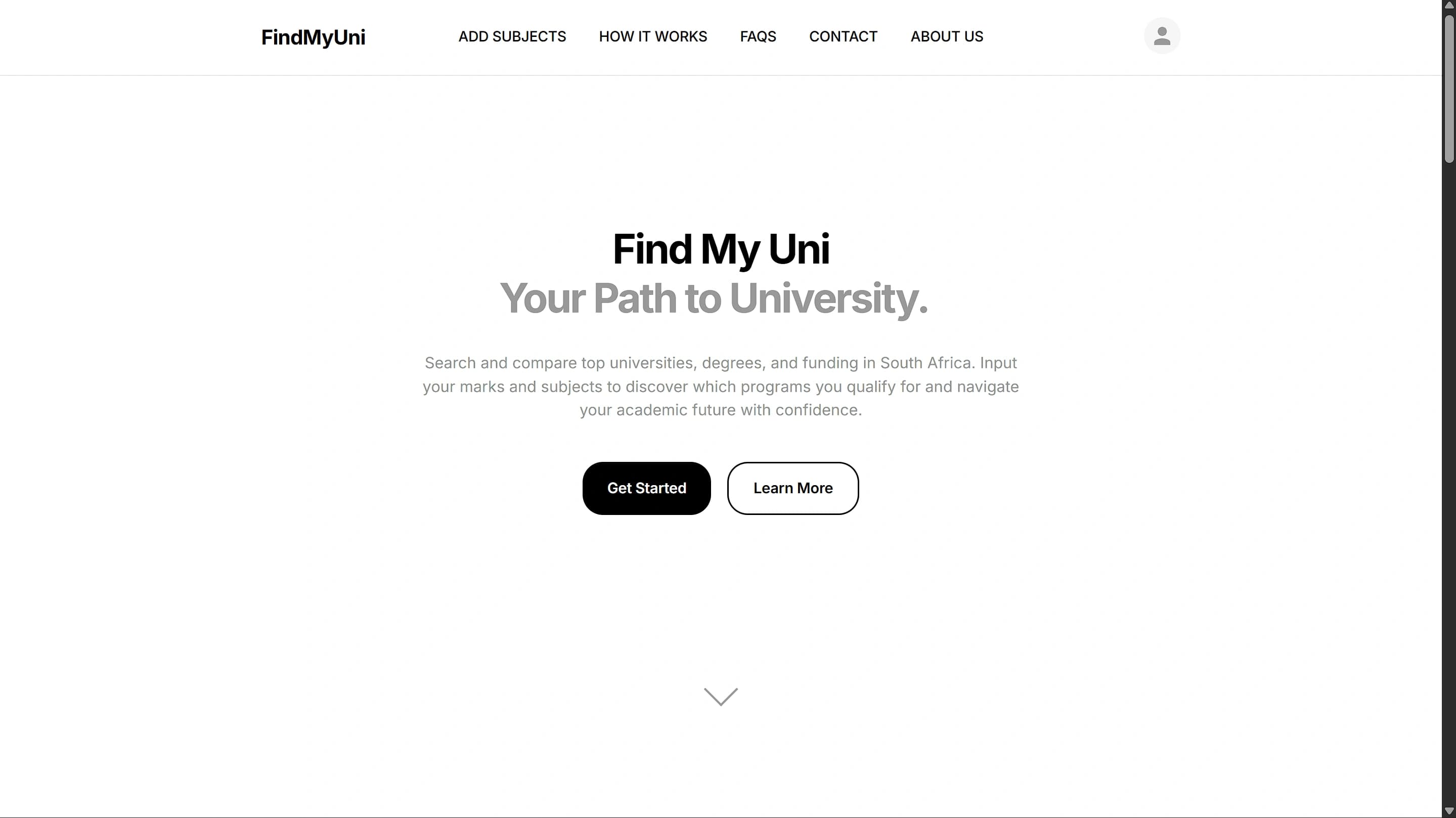 Find My Uni screenshot