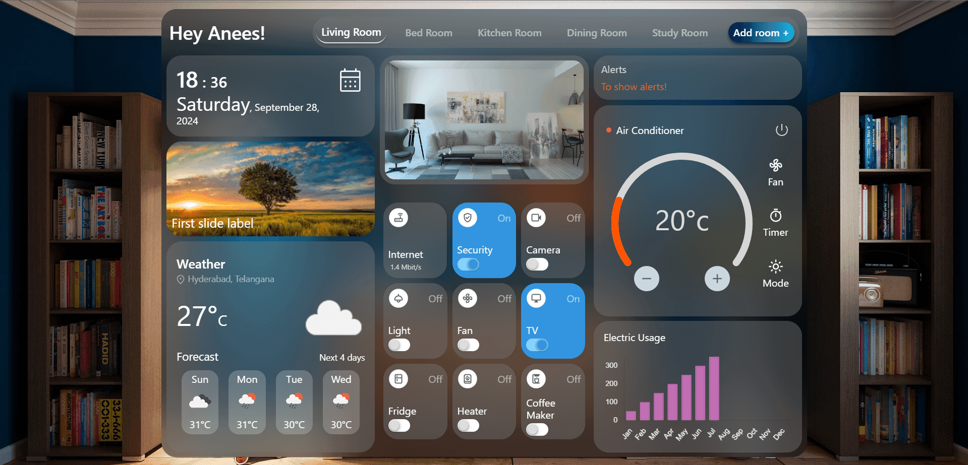 Home Manager screenshot